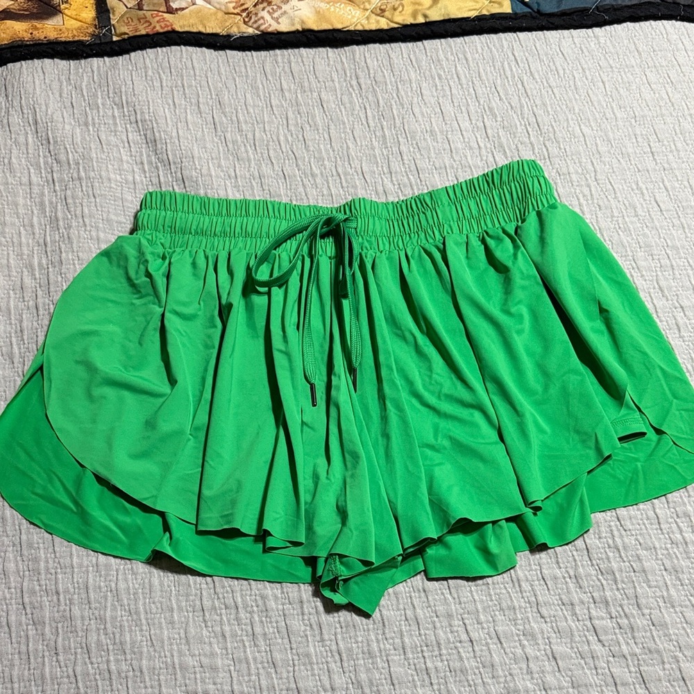 Gianni Bini Vibrant Green Women's Skorts